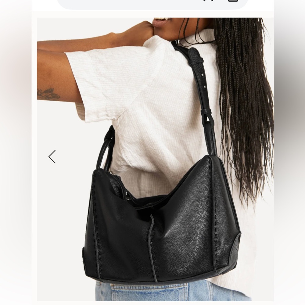 Chic Black Shoulder Bag By The SAK